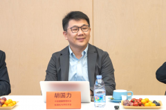 绿林认证董事长吴盛富、副总司理王莉娟、副总